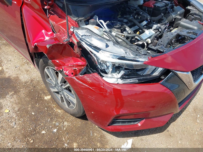 2021 Nissan Versa Sv Xtronic Cvt VIN: 3N1CN8EV1ML920104 Lot: 39460961