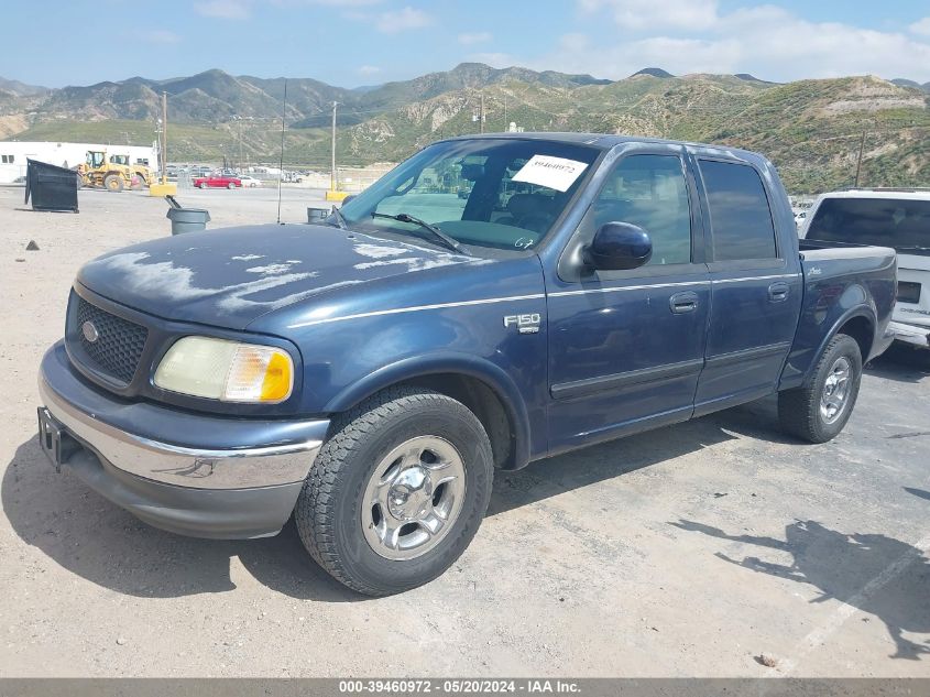 2002 Ford F-150 Lariat/Xlt VIN: 1FTRW07L62KB34203 Lot: 39460972