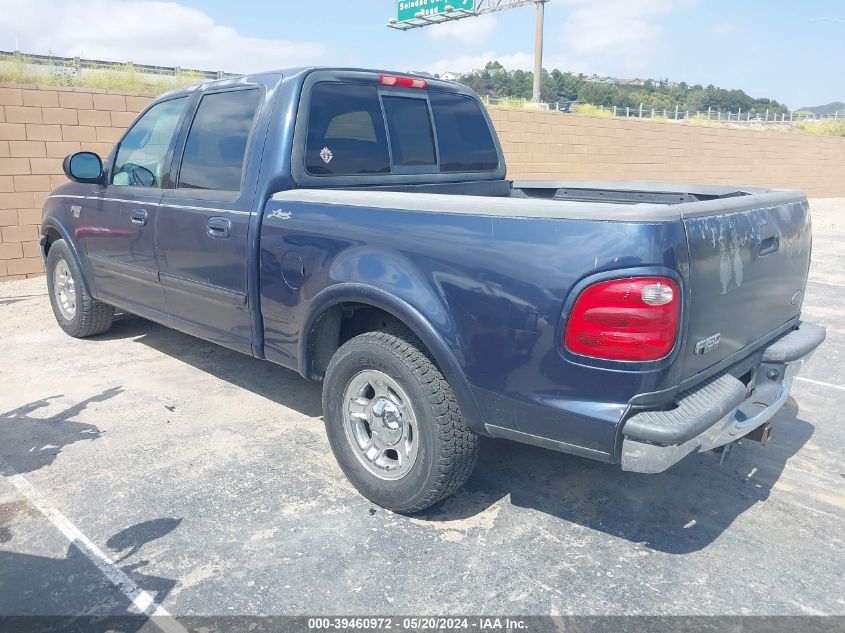 2002 Ford F-150 Lariat/Xlt VIN: 1FTRW07L62KB34203 Lot: 39460972