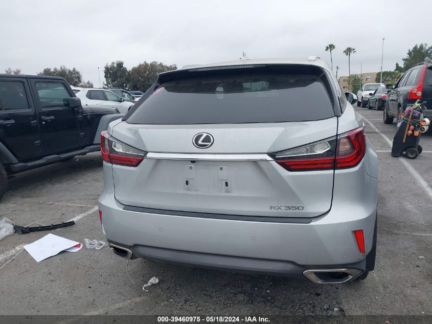 2017 Lexus Rx 350 VIN: 2T2ZZMCA7HC069872 Lot: 39460975