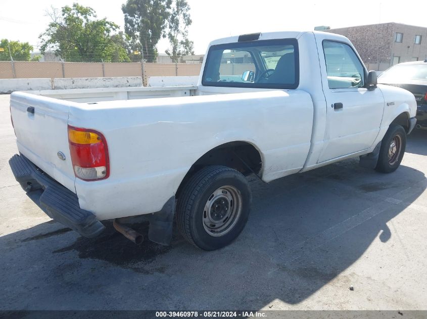 1999 Ford Ranger Xl/Xlt VIN: 1FTYR10C8XPB93346 Lot: 39460978