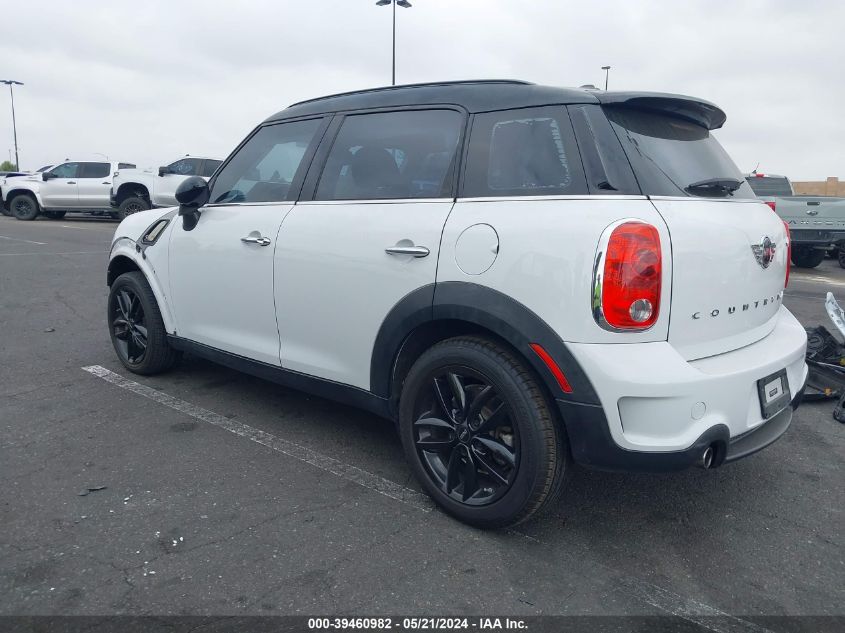 2016 Mini Countryman Cooper S VIN: WMWZC3C50GWT08491 Lot: 39460982