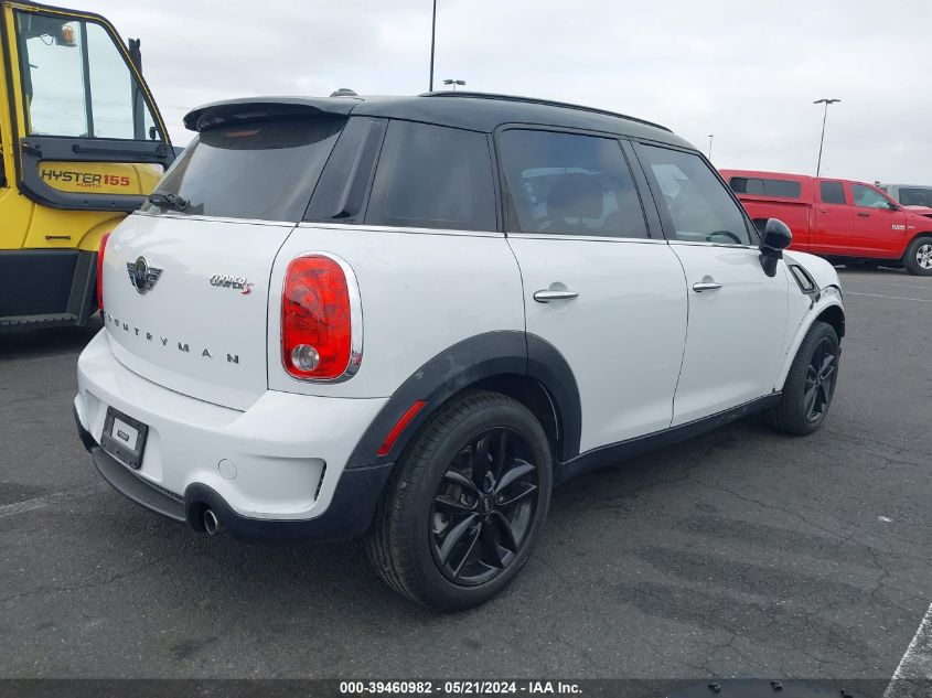 2016 Mini Countryman Cooper S VIN: WMWZC3C50GWT08491 Lot: 39460982