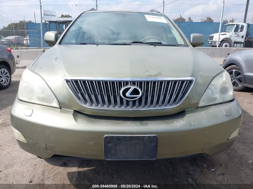 2008 Lexus Rx 350 VIN: 2T2GK31U28C043246 Lot: 39460988
