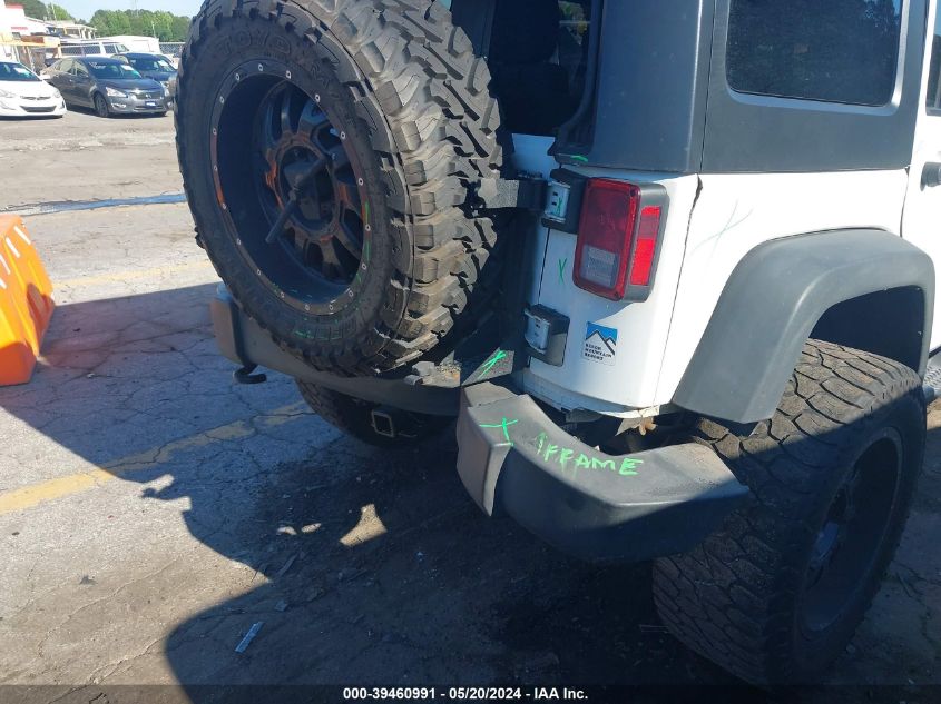 2016 Jeep Wrangler Unlimited Sport VIN: 1C4BJWDG4GL119856 Lot: 39460991