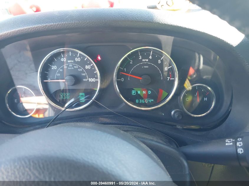 2016 Jeep Wrangler Unlimited Sport VIN: 1C4BJWDG4GL119856 Lot: 39460991