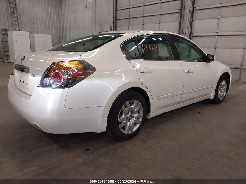 2010 Nissan Altima 2.5 S VIN: 1N4AL2APXAC145510 Lot: 39461000