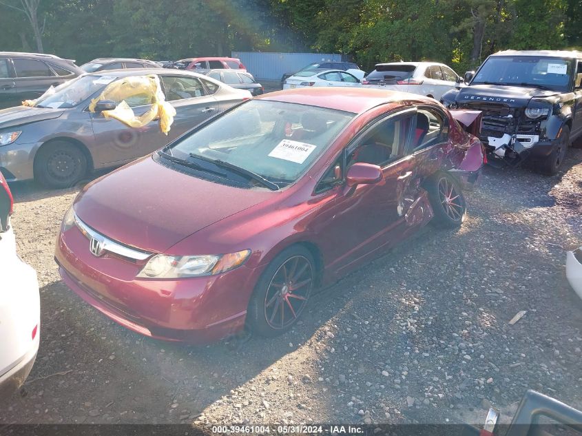 2007 Honda Civic Lx VIN: 2HGFA16547H509015 Lot: 39461004