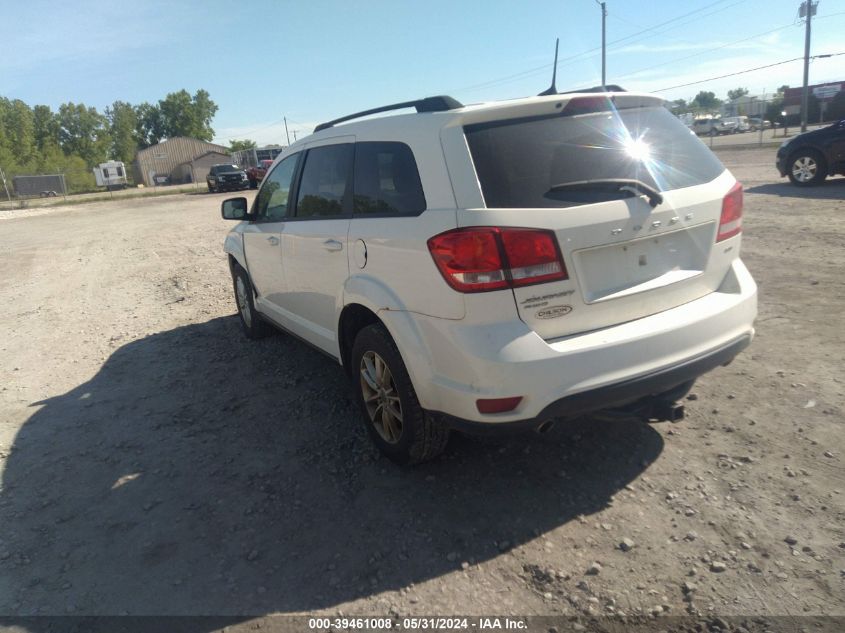 2015 Dodge Journey Sxt VIN: 3C4PDDBG6FT532837 Lot: 39461008