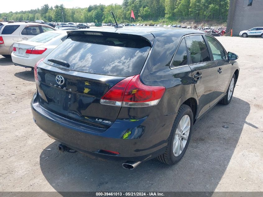 2013 Toyota Venza Le VIN: 4T3BA3BB5DU037911 Lot: 39461013