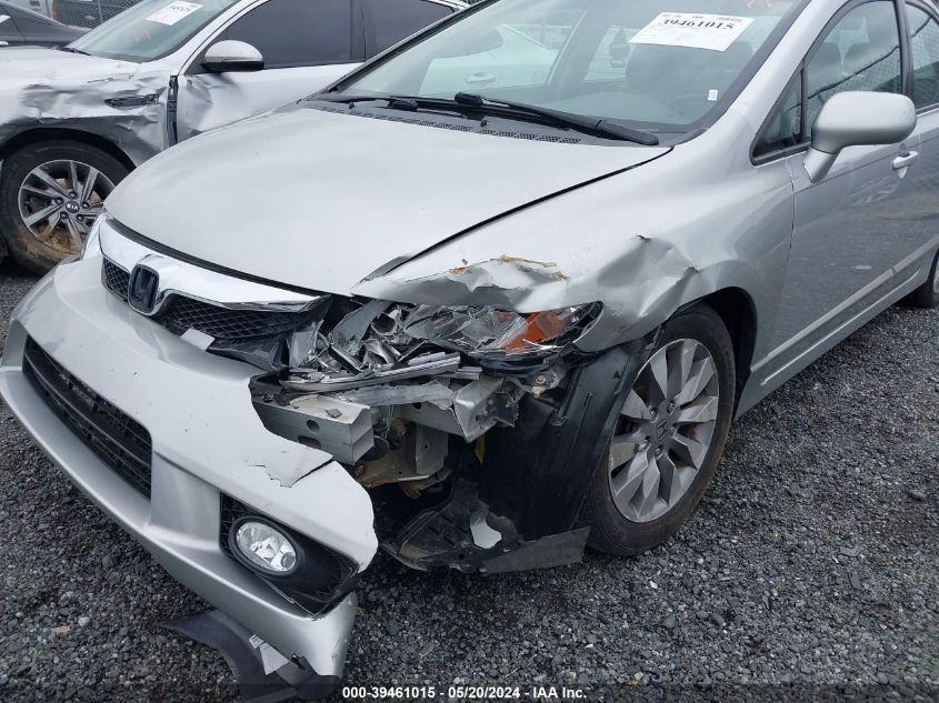 2009 Honda Civic Ex-L VIN: 2HGFA16909H350872 Lot: 39461015