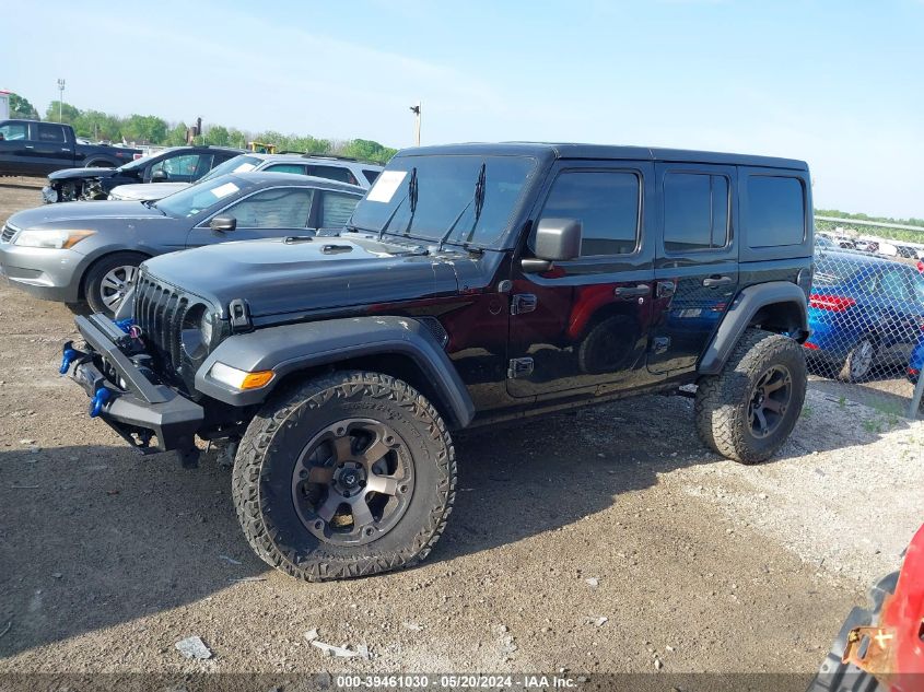 2019 Jeep Wrangler Unlimited Sport S 4X4 VIN: 1C4HJXDG4KW619040 Lot: 39461030
