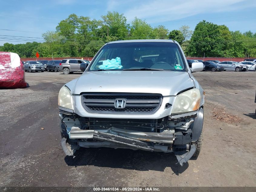 2003 Honda Pilot Ex-L VIN: 2HKYF18583H528240 Lot: 39461034