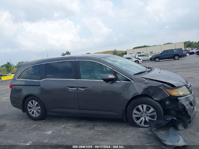 2016 Honda Odyssey Ex-L VIN: 5FNRL5H67GB020441 Lot: 39461035