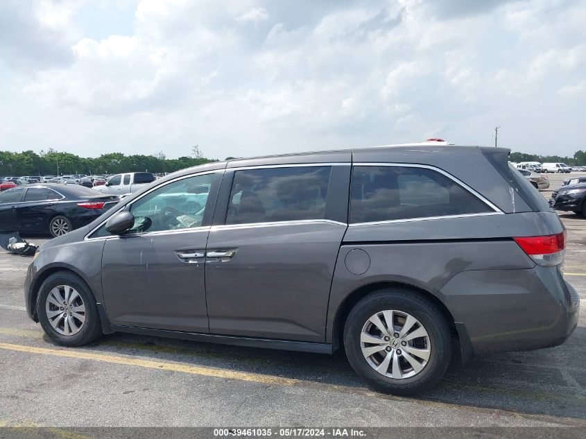 2016 Honda Odyssey Ex-L VIN: 5FNRL5H67GB020441 Lot: 39461035