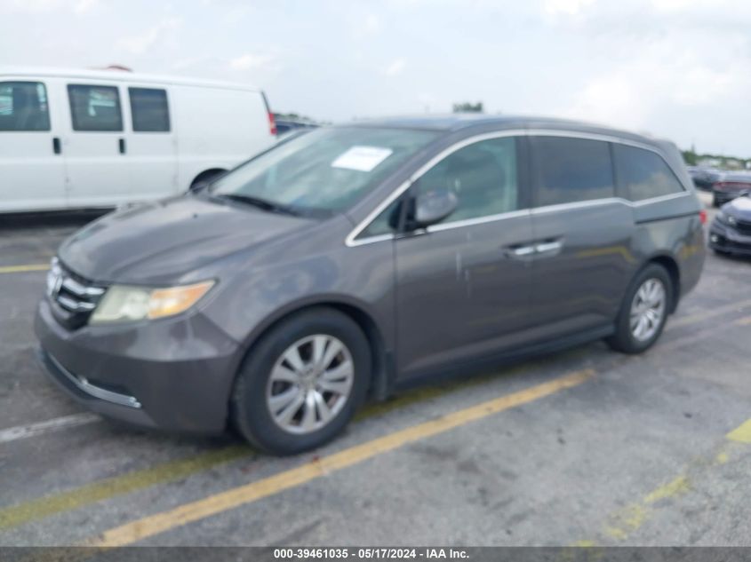 2016 HONDA ODYSSEY EX-L - 5FNRL5H67GB020441