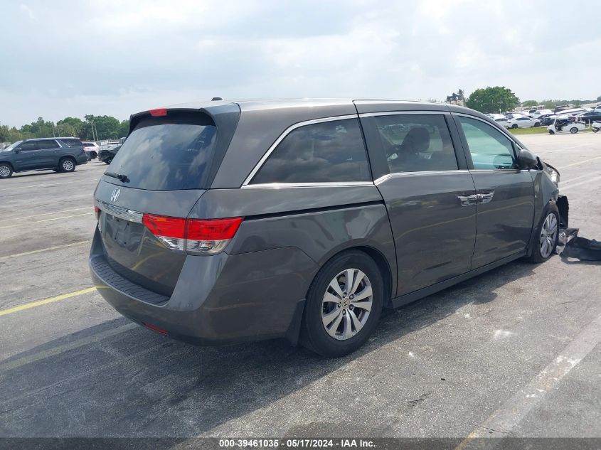 2016 HONDA ODYSSEY EX-L - 5FNRL5H67GB020441