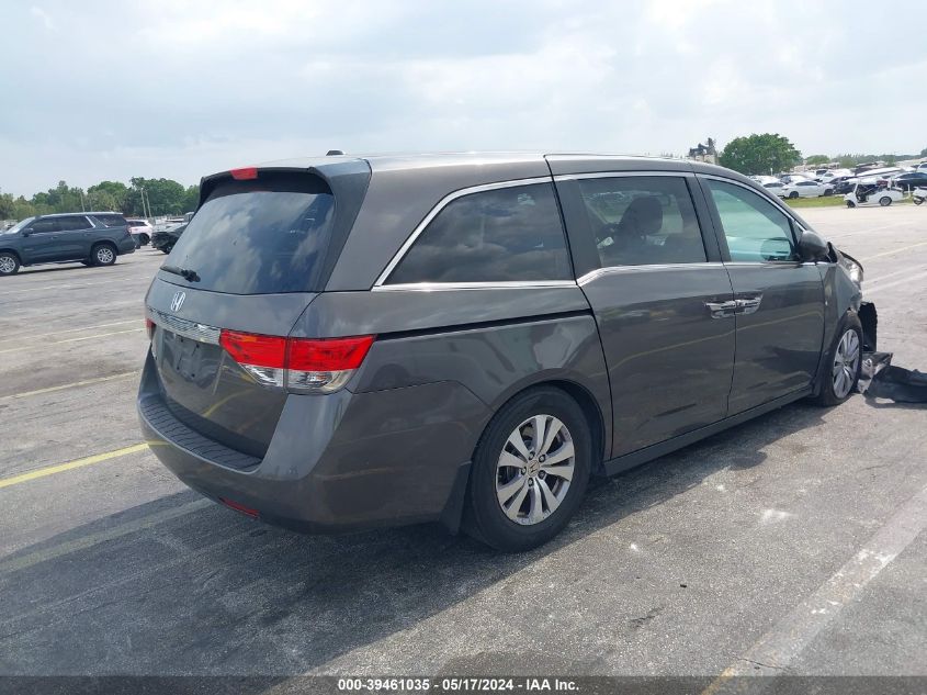 2016 Honda Odyssey Ex-L VIN: 5FNRL5H67GB020441 Lot: 39461035