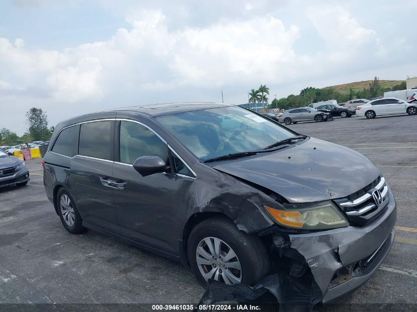 2016 Honda Odyssey Ex-L VIN: 5FNRL5H67GB020441 Lot: 39461035