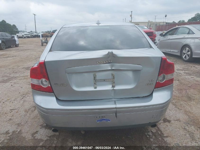 2006 Volvo S40 T5 VIN: YV1MH682862159861 Lot: 39461047