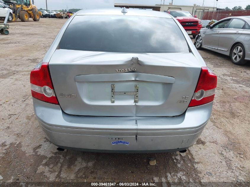 2006 Volvo S40 T5 VIN: YV1MH682862159861 Lot: 39461047