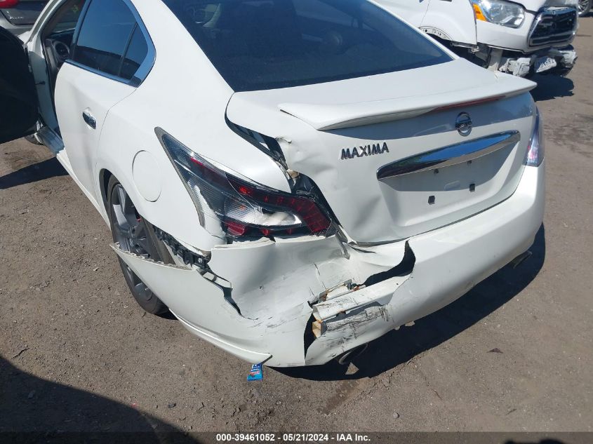 2013 Nissan Maxima 3.5 Sv VIN: 1N4AA5AP7DC843830 Lot: 39461052