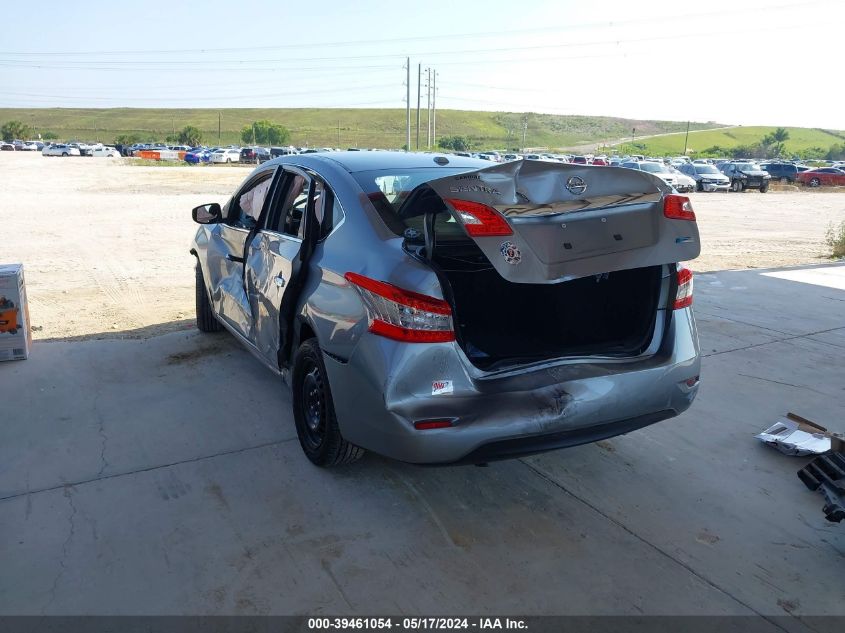 2014 Nissan Sentra Sv VIN: 3N1AB7AP6EY248871 Lot: 39461054