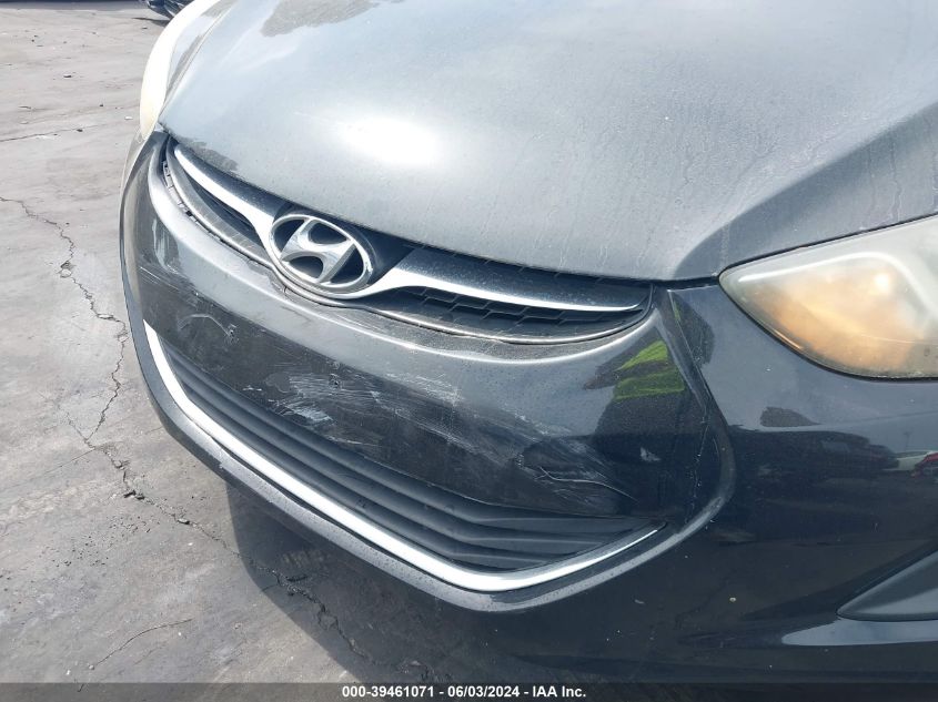 2011 Hyundai Elantra Gls VIN: 5NPDH4AE8BH033927 Lot: 39461071