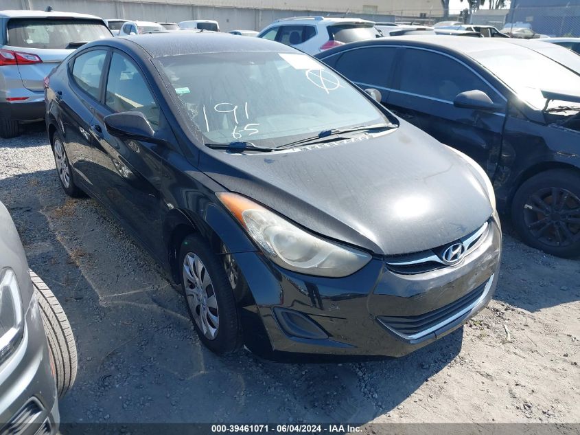 2011 Hyundai Elantra Gls VIN: 5NPDH4AE8BH033927 Lot: 39461071