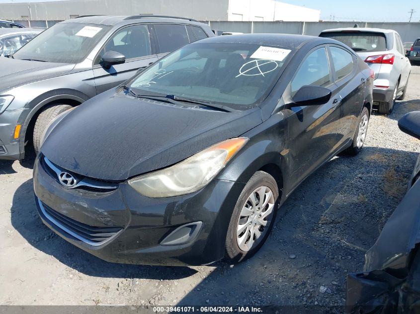 2011 Hyundai Elantra Gls VIN: 5NPDH4AE8BH033927 Lot: 39461071