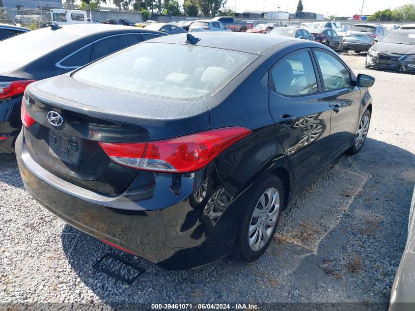 2011 Hyundai Elantra Gls VIN: 5NPDH4AE8BH033927 Lot: 39461071