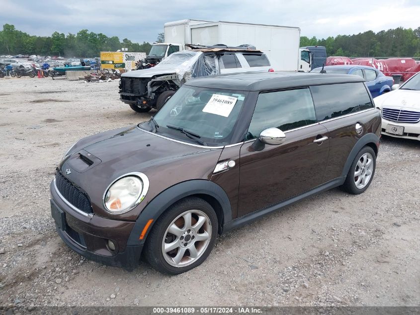 2009 Mini Cooper S Clubman VIN: WMWMM33549TP90880 Lot: 39461089