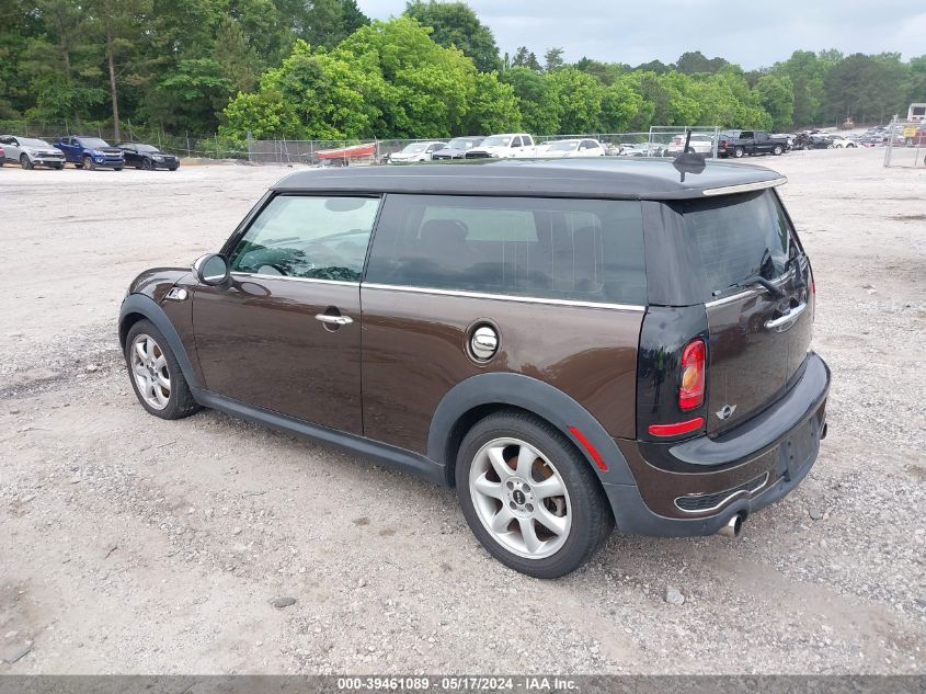 2009 Mini Cooper S Clubman VIN: WMWMM33549TP90880 Lot: 39461089