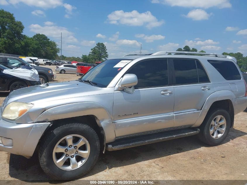 2005 Toyota 4Runner Sr5 Sport V8 VIN: JTEBT14R550051513 Lot: 39461090