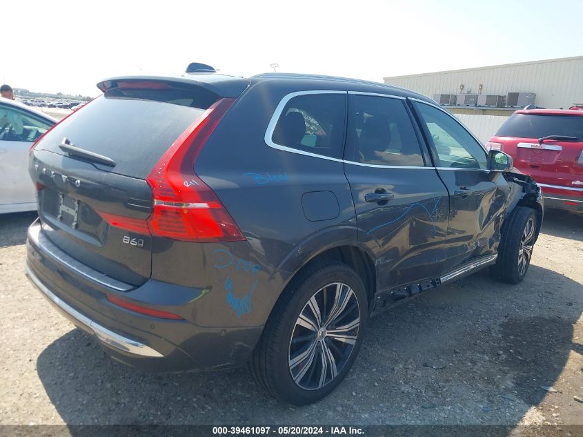 2022 Volvo Xc60 B6 Inscription VIN: YV4062RL6N1941068 Lot: 39461097