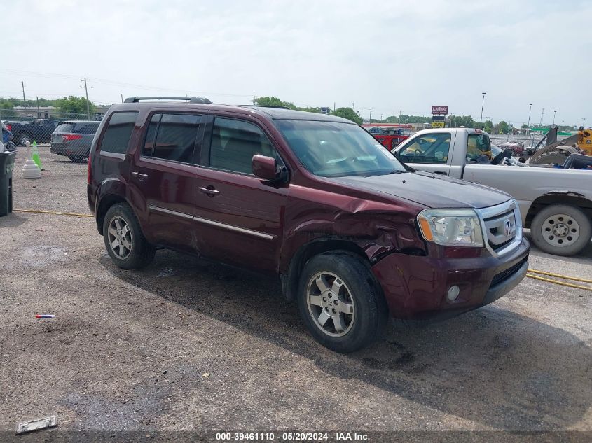 2009 Honda Pilot Touring VIN: 5FNYF488X9B034965 Lot: 39461110