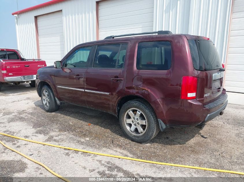 2009 Honda Pilot Touring VIN: 5FNYF488X9B034965 Lot: 39461110