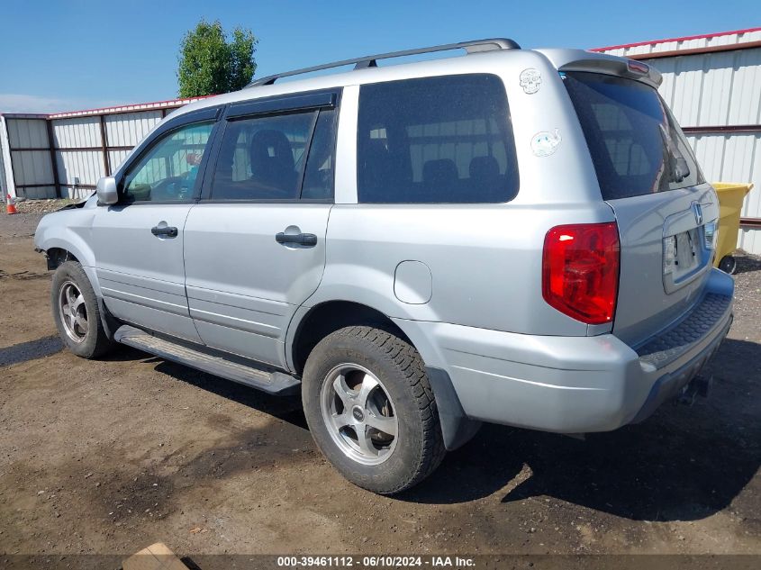 2003 Honda Pilot Ex-L VIN: 2HKYF18553H523013 Lot: 39461112