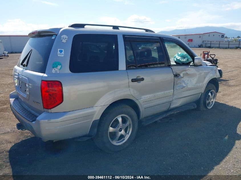 2003 Honda Pilot Ex-L VIN: 2HKYF18553H523013 Lot: 39461112