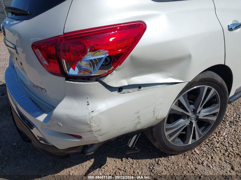 2019 Nissan Pathfinder Platinum VIN: 5N1DR2MNXKC646037 Lot: 39461120