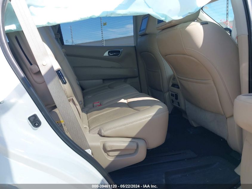 2019 Nissan Pathfinder Platinum VIN: 5N1DR2MNXKC646037 Lot: 39461120