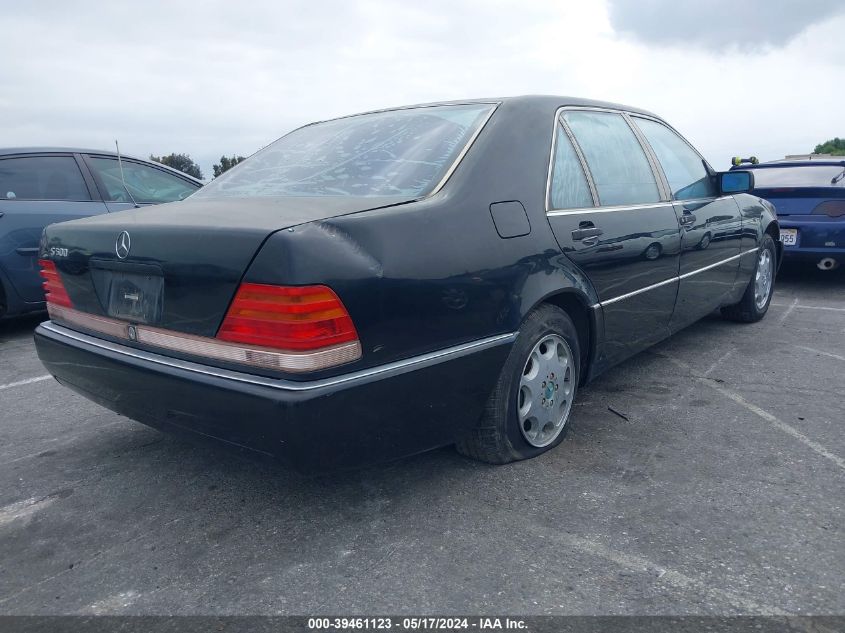 1993 Mercedes-Benz 500 Sel VIN: WDBGA51E8PA112809 Lot: 39461123