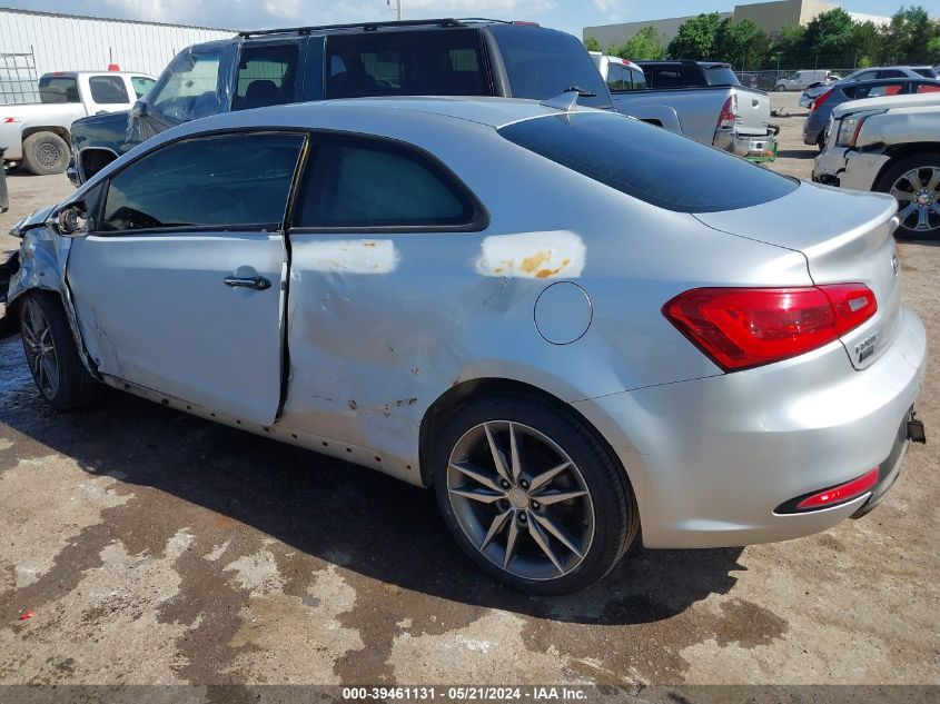 2015 Kia Forte Koup Sx VIN: KNAFZ6A30F5296481 Lot: 39461131