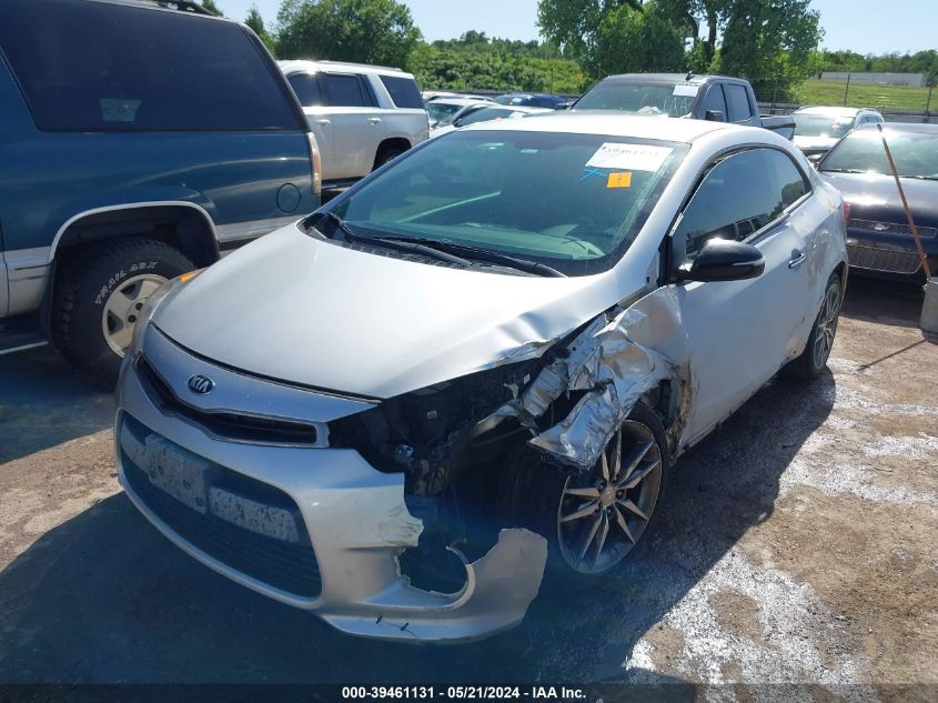 2015 Kia Forte Koup Sx VIN: KNAFZ6A30F5296481 Lot: 39461131