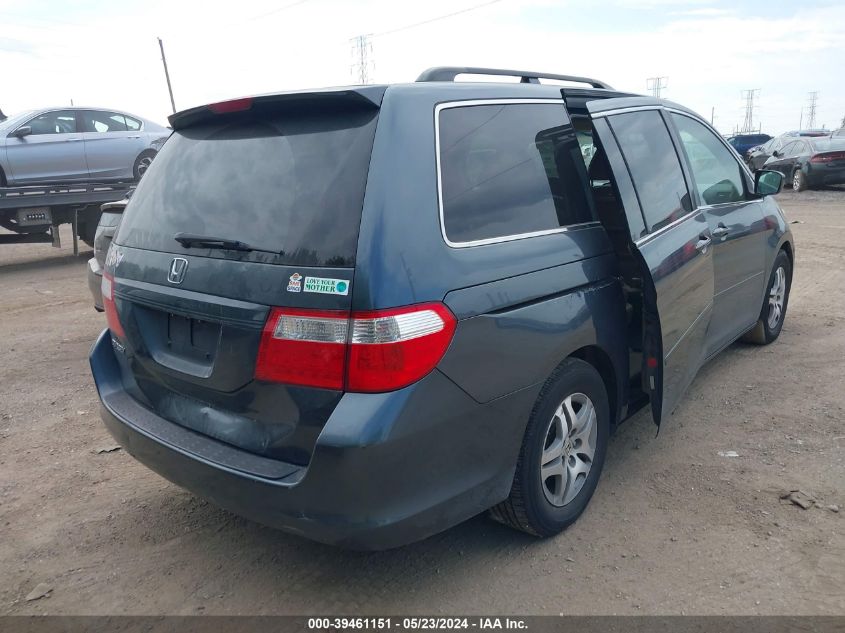 2006 Honda Odyssey Ex-L VIN: 5FNRL38626B446668 Lot: 39461151