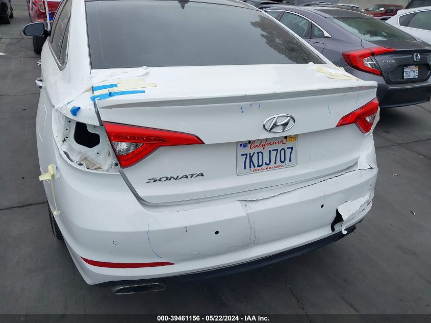 2015 Hyundai Sonata Limited VIN: 5NPE34AF1FH038663 Lot: 39461156