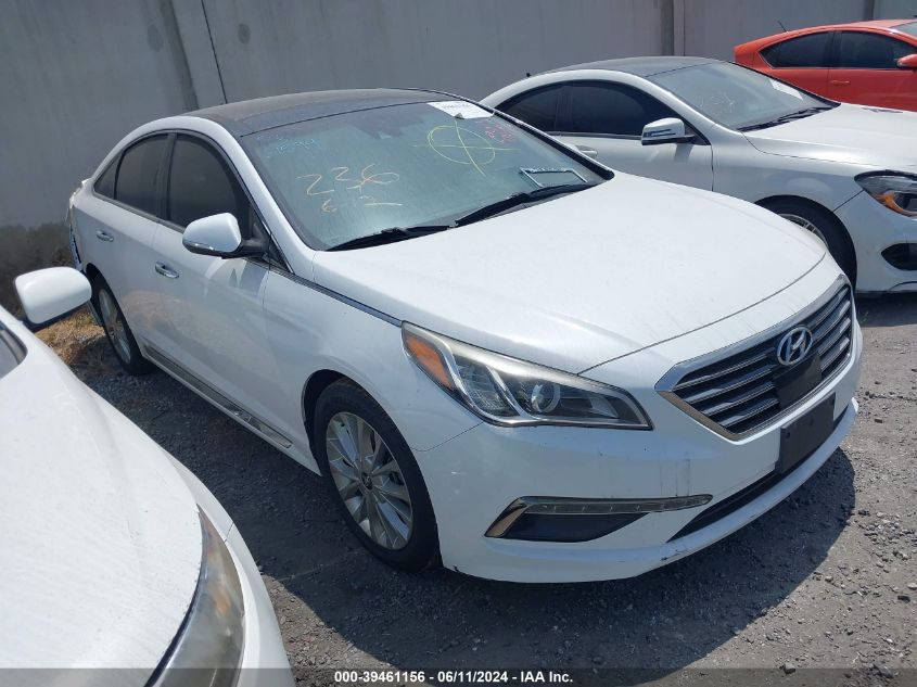 2015 Hyundai Sonata Limited VIN: 5NPE34AF1FH038663 Lot: 39461156