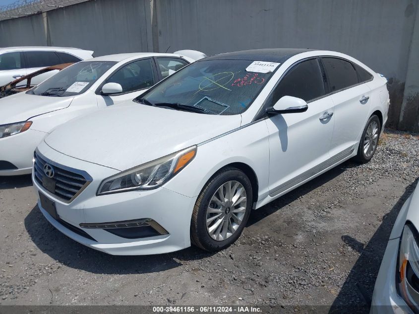 2015 Hyundai Sonata Limited VIN: 5NPE34AF1FH038663 Lot: 39461156