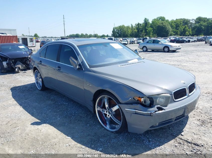 WBAGN63453DR18970 2003 BMW 745Li