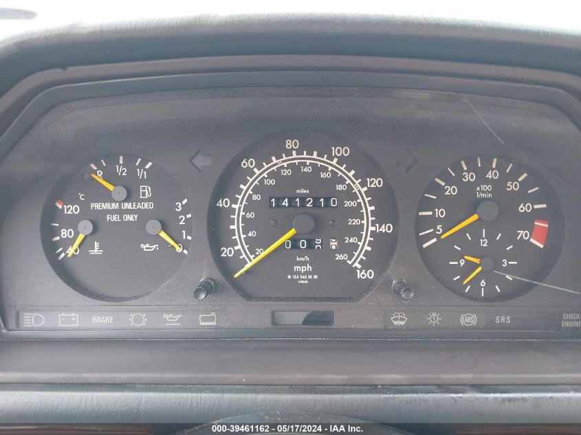 1995 Mercedes-Benz E 320 VIN: WDBEA66E4SC283446 Lot: 39461162